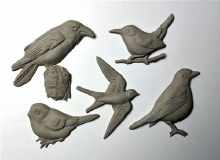 Additional picture of SG61 Birds Sprig Mold
