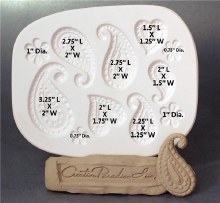 Additional picture of SG16 Paisleys Sprig Mold