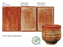Additional picture of PC-32  Albany Slip Brown  Cone 5/6, Pint