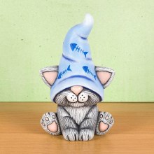 Additional picture of MB1627 - Kitten Gnome     4.75"L x 4.25"W x 7.75"H