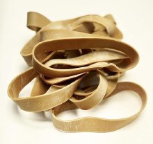 Additional picture of Rubber Bands (Assorted),  4" - 9" x 7/8"