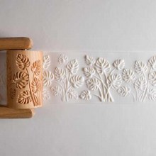 RL-041 Lrg. Handle Roller - Monstera, 6cm