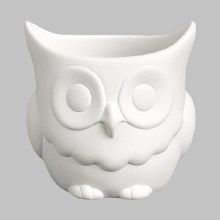 MB1630 - Sm. Owl Planter   5.5"L x 5.75"W x 5.5"H