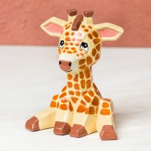 Additional picture of MB1633 - Giraffe Facet-ini 4.75"L x 3.75"W x 5.25"H