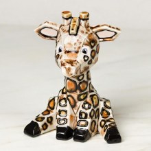 Additional picture of MB1633 - Giraffe Facet-ini 4.75"L x 3.75"W x 5.25"H
