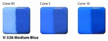 Additional picture of PV326 - Medium Blue  Cone 06-10, Pint