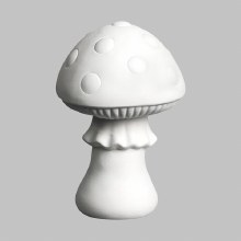 MB1641 - Lrg. Rounded Mushroom  4.5"L x 4.5"W x 6.5"H