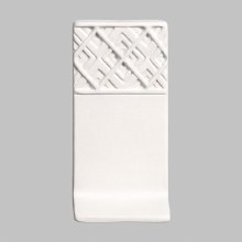 SB158 - Stoneware Textured Standing Test Tile  2.25"L x 1.25"W x 4.25"H