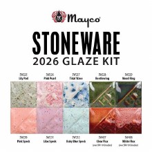 Additional picture of SW2026 - New Stoneware Glaze Kit 2026 Cone 6-10, 4oz (10 pack)