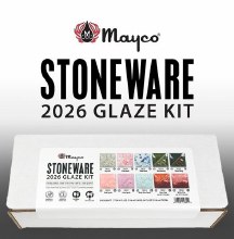 Additional picture of SW2026 - New Stoneware Glaze Kit 2026 Cone 6-10, 4oz (10 pack)