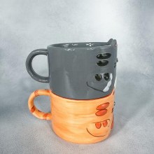 Additional picture of CCX3210 - Stack-a-Cat Mug 3-3/4"Dia x 3"H
