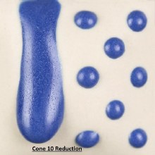Additional picture of SW-424  Blue Melt Gloop Glaze, Cone 5-10, Pint