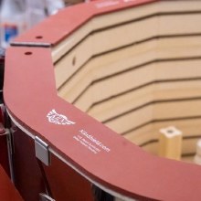 Additional picture of 12 Sided Kiln Shield Deluxe- 3" Brick