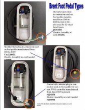 Additional picture of RB945 - Foot Pedal Cord for B/C/CXC/EX/#16 wheels