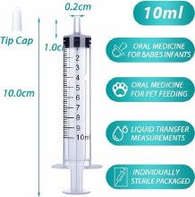 Additional picture of Syringe, 10ml (2/pkg)