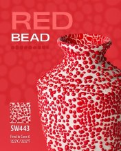 Additional picture of SW443 - Red Bead Glaze Cone 5-10