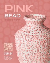 Additional picture of SW444 - Pink Bead Glaze Cone 5-10