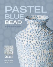 Additional picture of SW446 - Pastel Blue Bead Glaze Cone 5-10