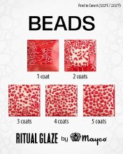 Additional picture of SW446 - Pastel Blue Bead Glaze Cone 5-10