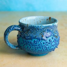 Additional picture of SW447 - Blue Bead Glaze Cone 5-10