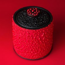 Additional picture of SW448 - Black Bead Glaze Cone 5-10