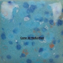 Additional picture of SP2105 - Speckled Tic-Tac-Turquoise  Cone 06-10, 2oz