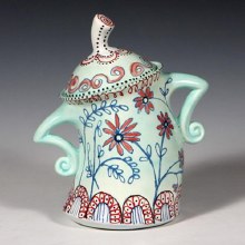 Additional picture of MCB1372 - Dancing Container     6.75"L x 8"H