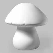 MCB1419 - Garden Mushroom     7.5"W x 8.25"H