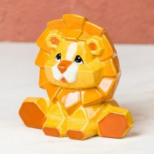 Additional picture of MCB1638 - Lion Facet-ini  5"L x 3.5"W x 5"H