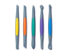 Additional picture of XCFSM5 - Finishing Silicone Tool Set (5 pc), Strong-Firm, Med.