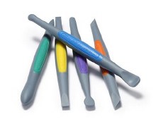 Additional picture of XCFSM5 - Finishing Silicone Tool Set (5 pc), Strong-Firm, Med.