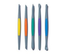 XCFSS5 - Finishing Silicone Tool Set (5 pc), Strong-Firm, Sm.
