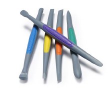 Additional picture of XCFSS5 - Finishing Silicone Tool Set (5 pc), Strong-Firm, Sm.