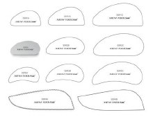 Additional picture of XR2A - Stainless Steel Clay Rib, (2A)