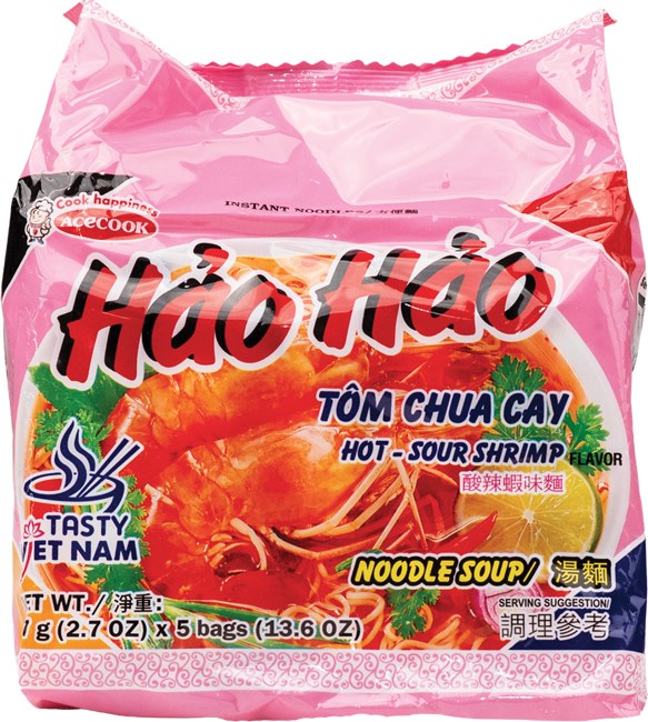 Hao Hao HOT & SOUR SHRIMP 5PCS