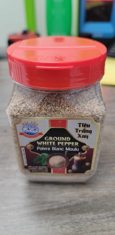 GROUND WHITE PEPPER
