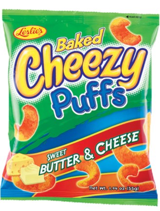 Leslie Baked Cheezy Puff 55G