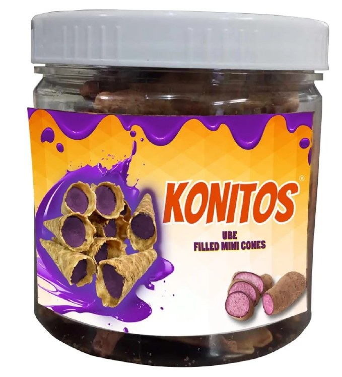 MINI CONES UBE FILLED 220g