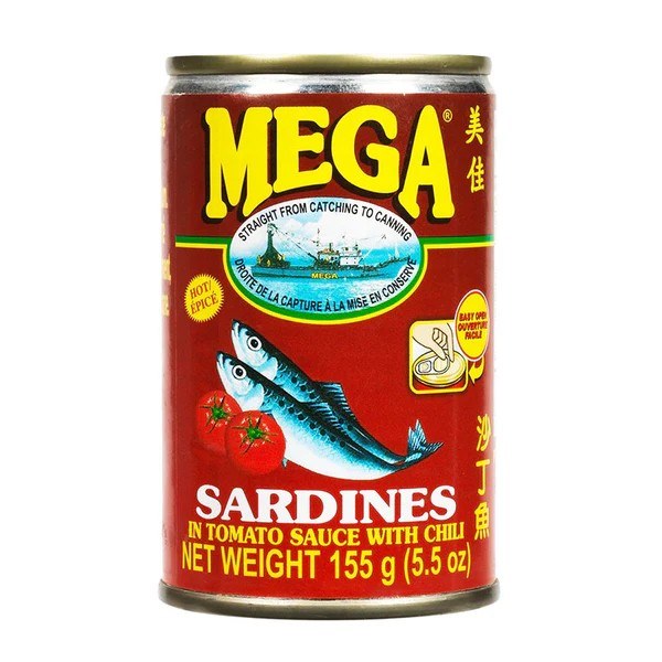 MEGA SARDINES IN TOMATO HOT