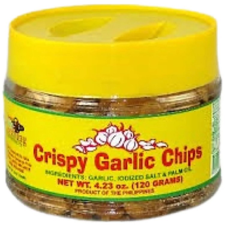 CRISPY GARLIC CHIPS 120G