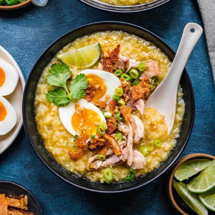 ARROZCALDO W/ CHIX& EGG