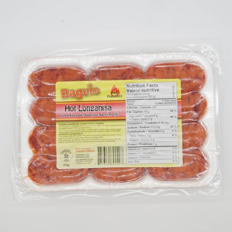 BAGUIO HOT LONGANISA