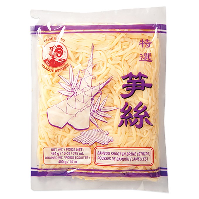 BAMBOO SHOOT IN BRINE STRIPS