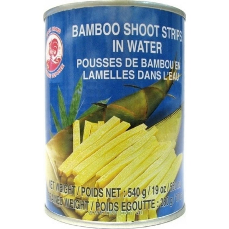 Bamboo Shoot Strips In Water 540G