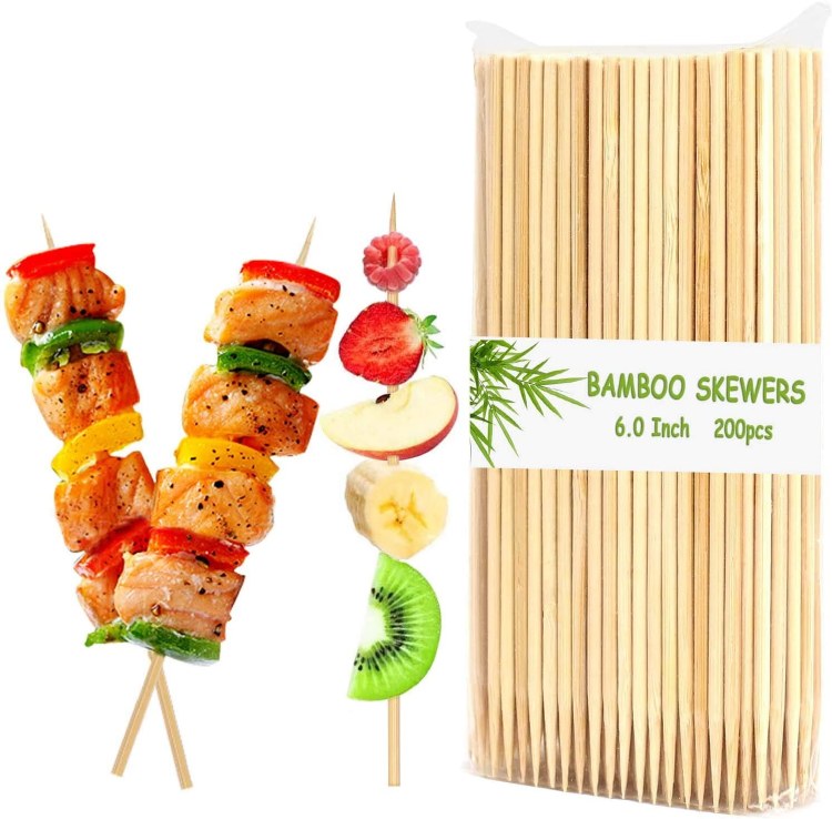 BAMBOO SKEWERS 6inches