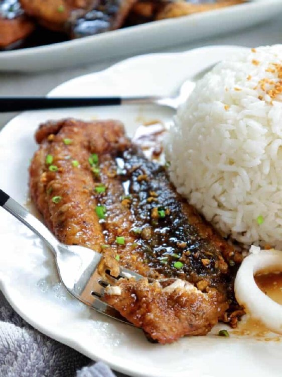 BANGUS BELLY ALA POBRE 1RICE