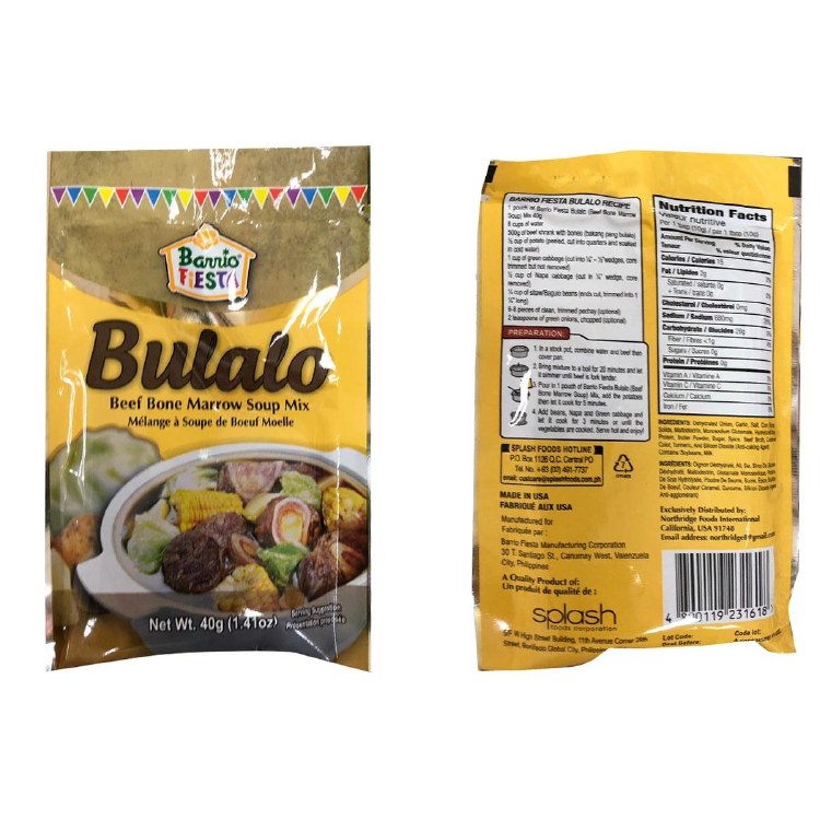 BARRIO FIESTA BULALO MIX 40g