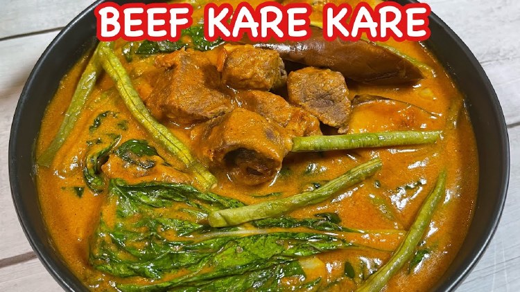 Beef Kare-Kare Meal