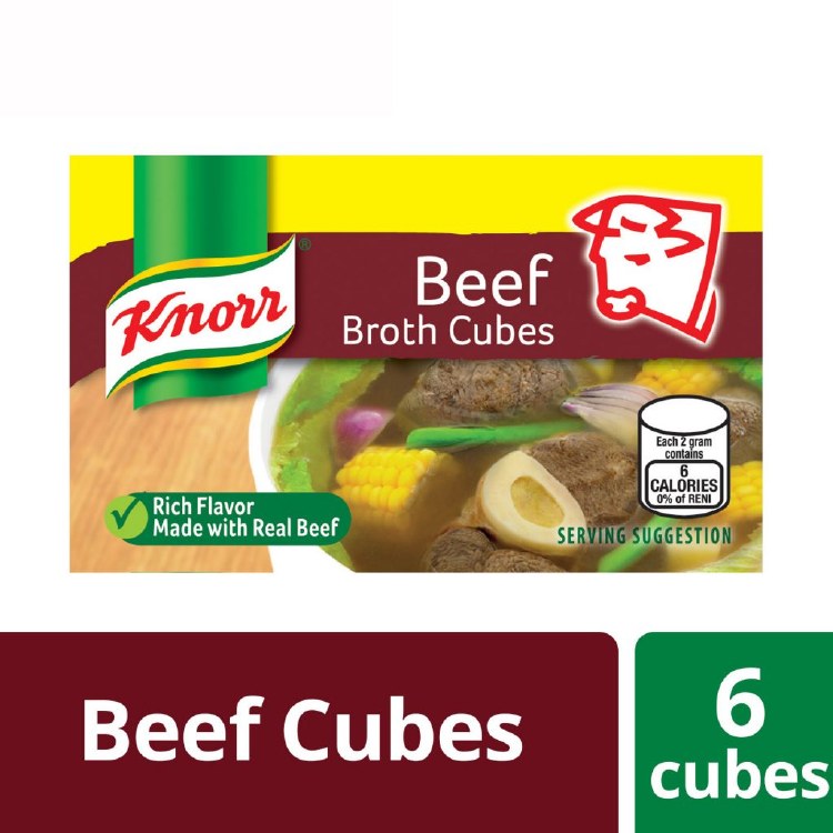 BEEF KNORR CUBES 63G