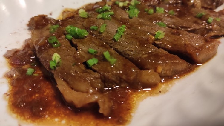BEEF STEAK CHINESE STYLE